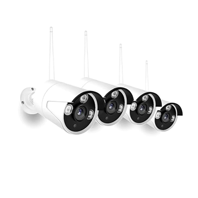 Sistem de supraveghere CCTV FULL HD, Kit DVR cu 4 camere exterior / interior