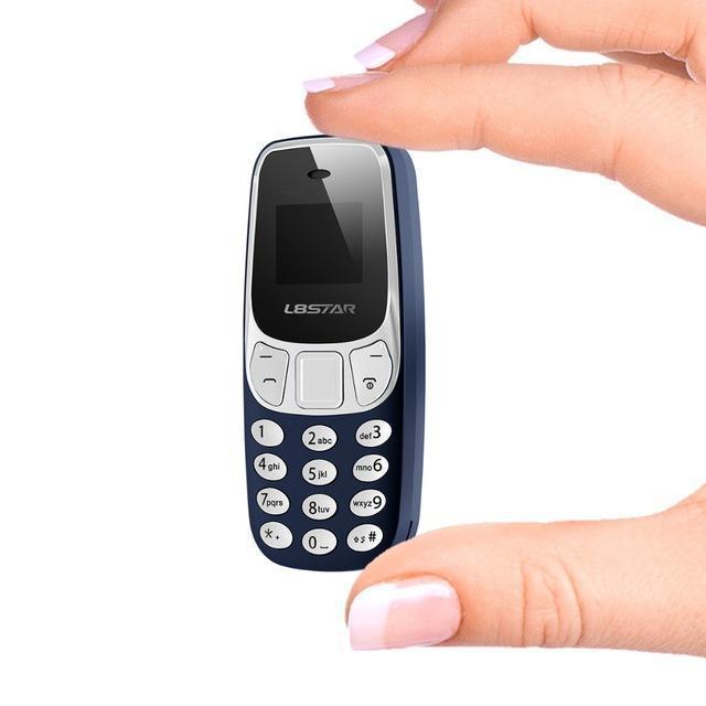 Mini telefon mobil, BM10 Dual SIM, OLED, 7 cm