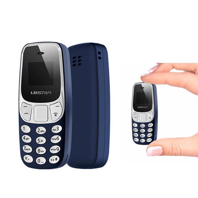 Mini telefon mobil, BM10 Dual SIM, OLED, 7 cm