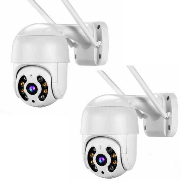 Set 2 x camera de supraveghere IP 360 wifi - Jortan IPC, JT-8160QJ