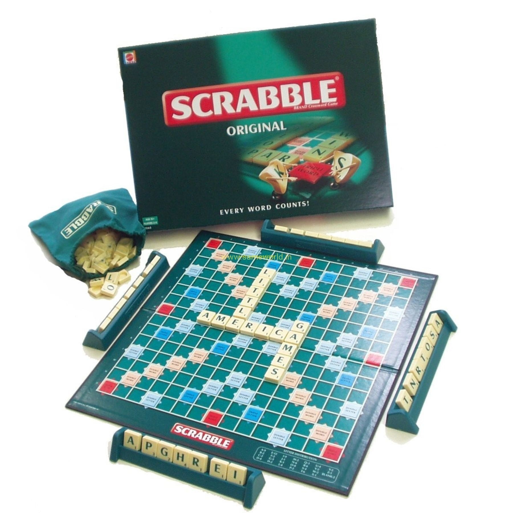 Monopoly + Scrabble - jocuri de societate pentru copii si adulti