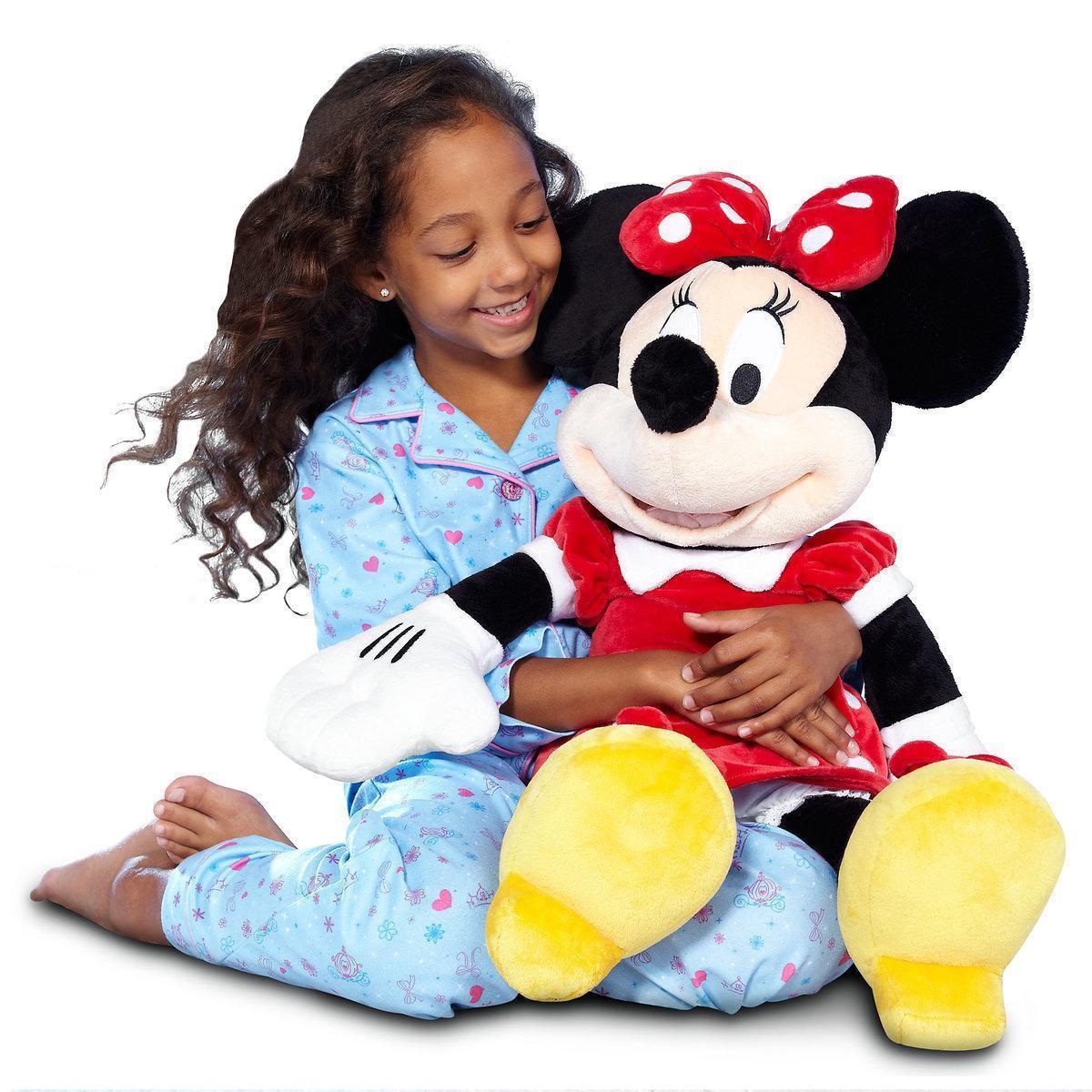 Jucarie din plus Mickey Mouse sau Minnie Mouse 100 cm