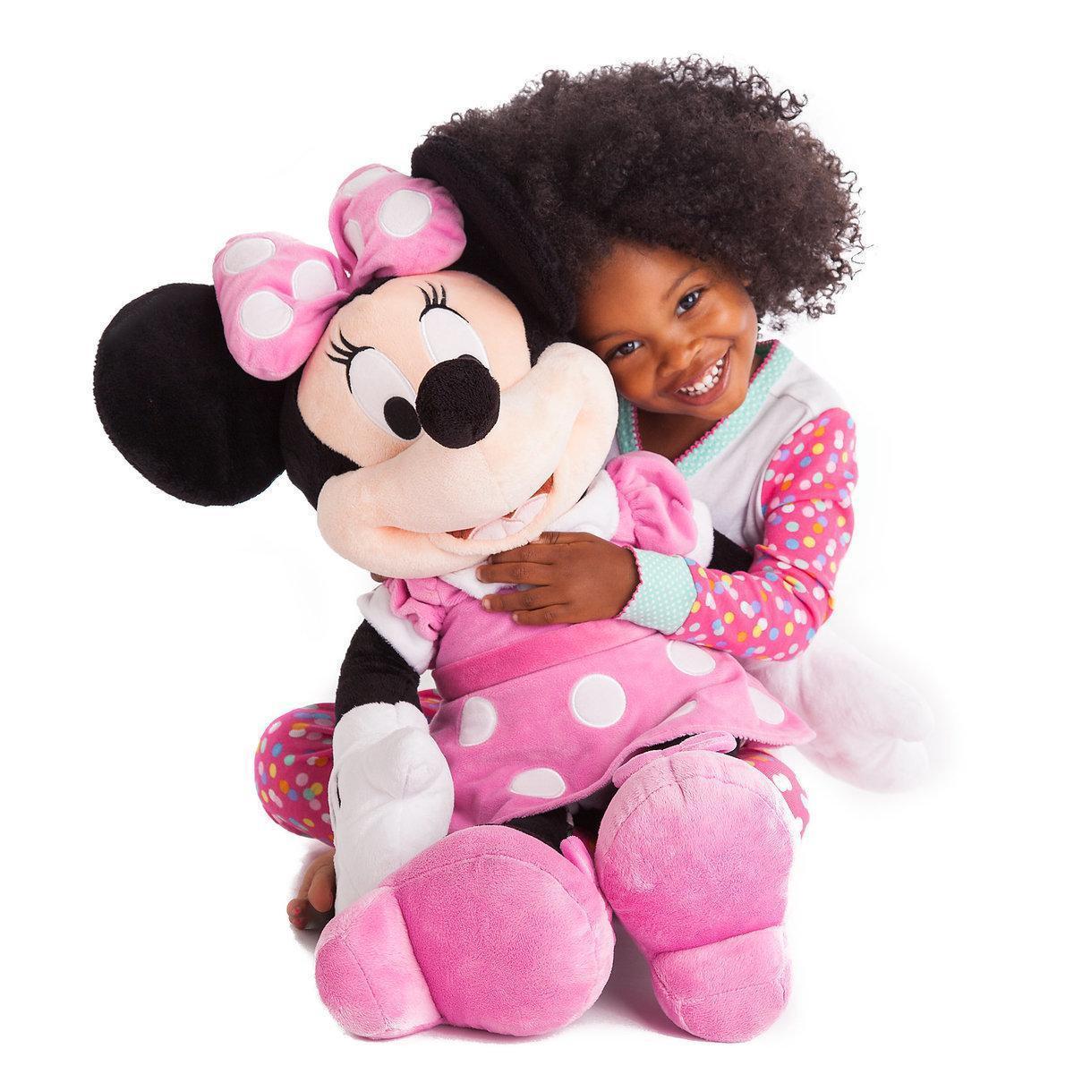 Jucarie din plus Mickey Mouse sau Minnie Mouse 100 cm