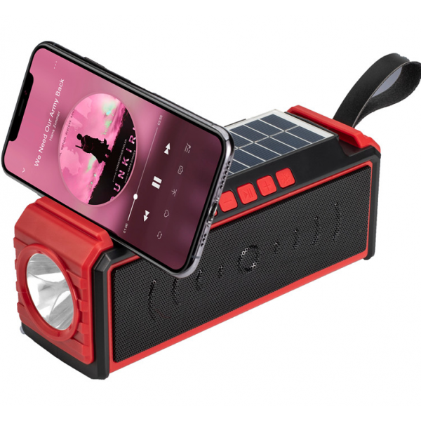 Boxa portabila MF-209 Bluetooth, USB, lanterna cu incarcare solara