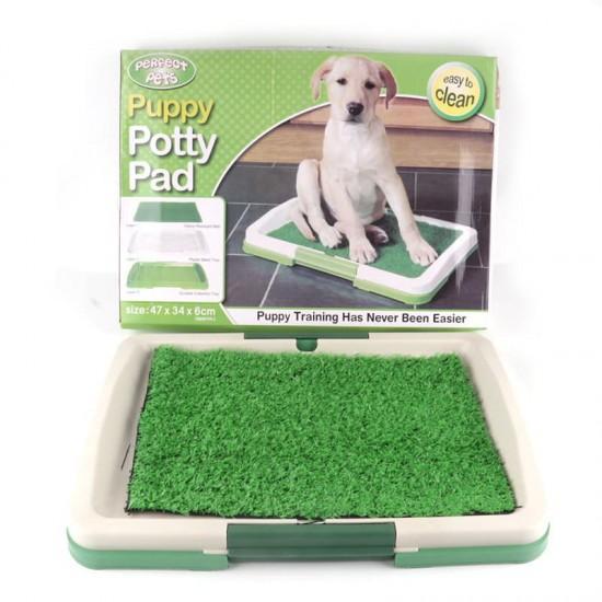 Toaleta cu iarba artificiala pentru animale, Puppy Potty Pad