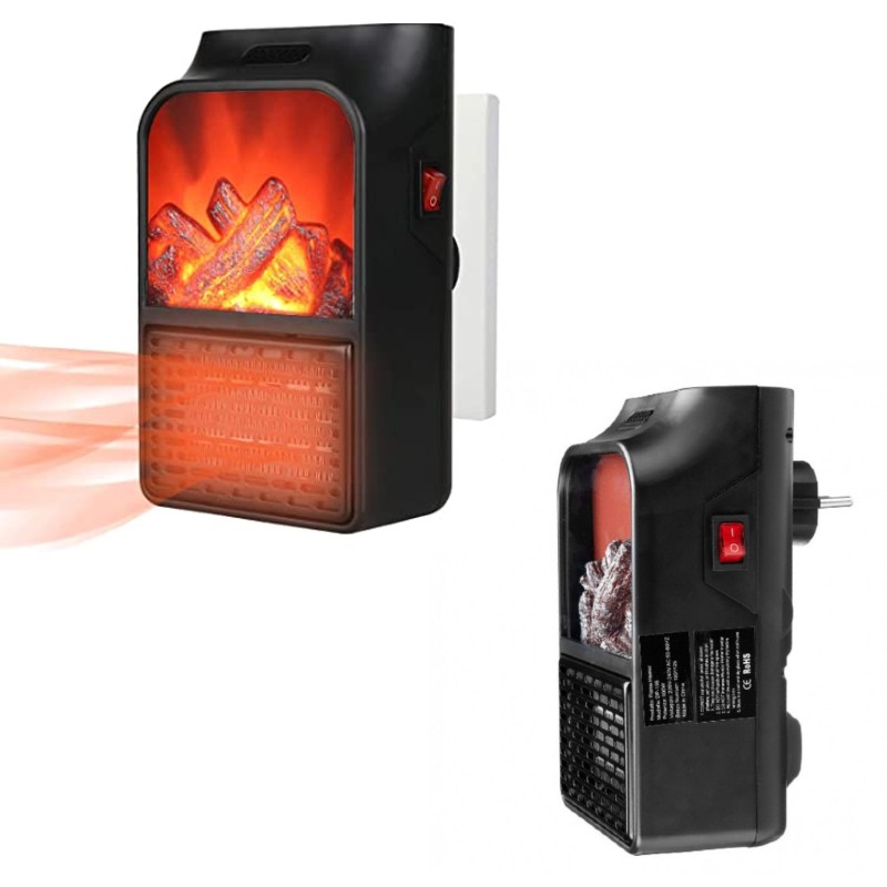 Set 2 x Aeroterma Flame Heater 500 W