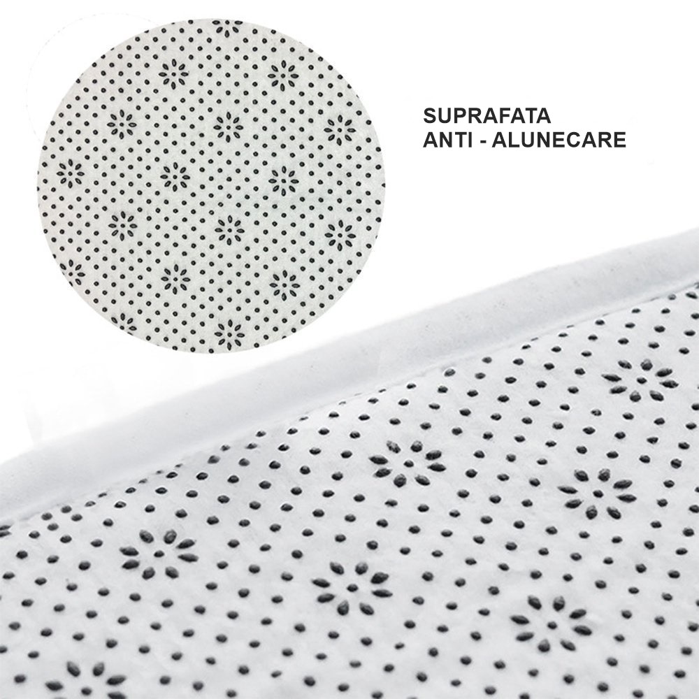 Set 3 Covorase de baie FizioTab, antiderapante, Model Barca