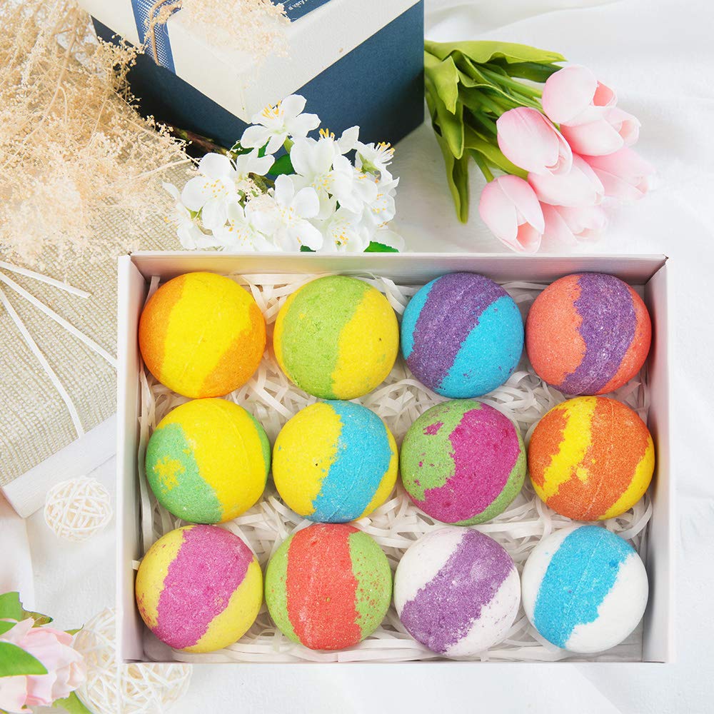 Set 12 bile efervescente de baie, Scotin Bath Bombs