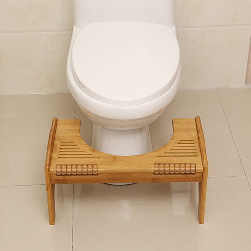 Taburet WC bambus, solutia naturala impotriva constipatiei si hemoroizilor