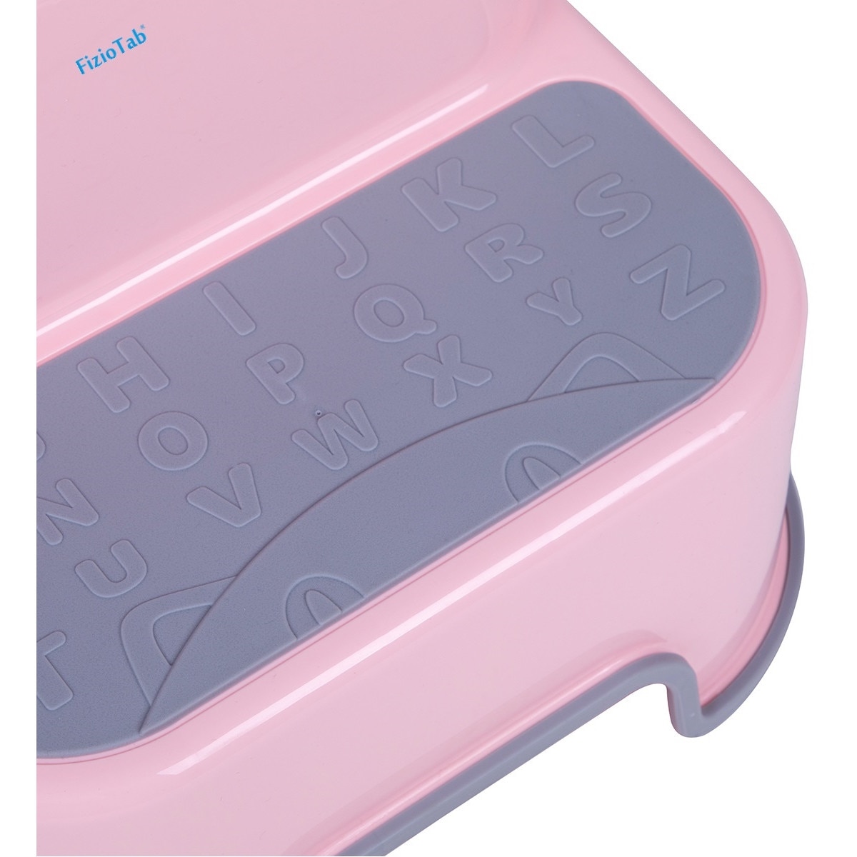 Scaunel inaltator WC pentru copii, FizioTab®Kids, Roz