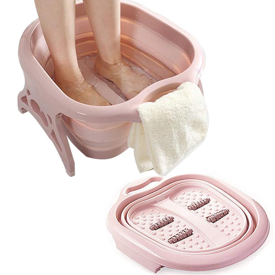 Cadita pliabila pentru pedichiura, Foot Spa, Roz