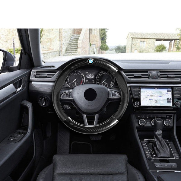 Husa pentru volan, microfibra/piele, 38 cm - BMW