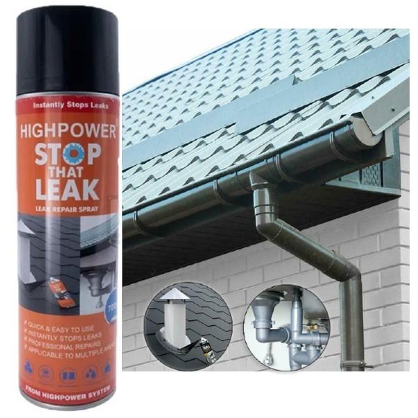 Spray adeziv pentru lipire, rezistent la apa, 700 ml, negru