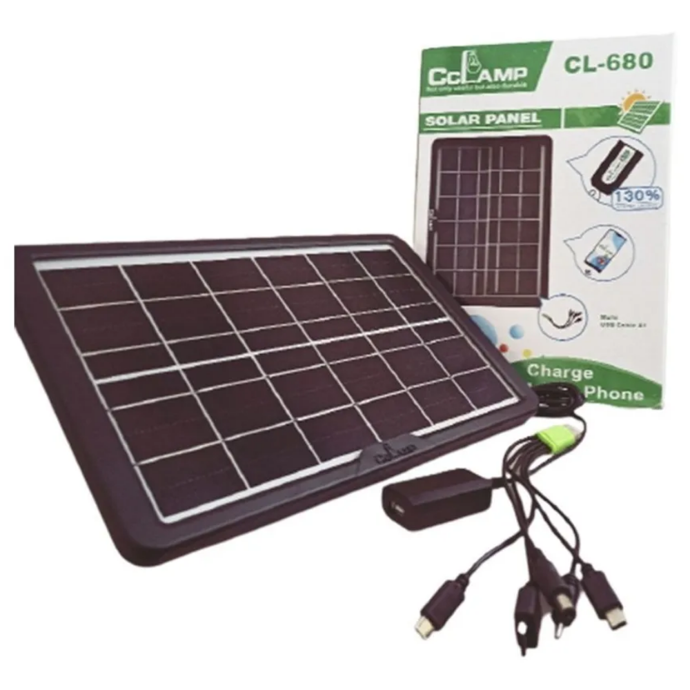 Panou solar portabil 8W cu functie de incarcare telefon