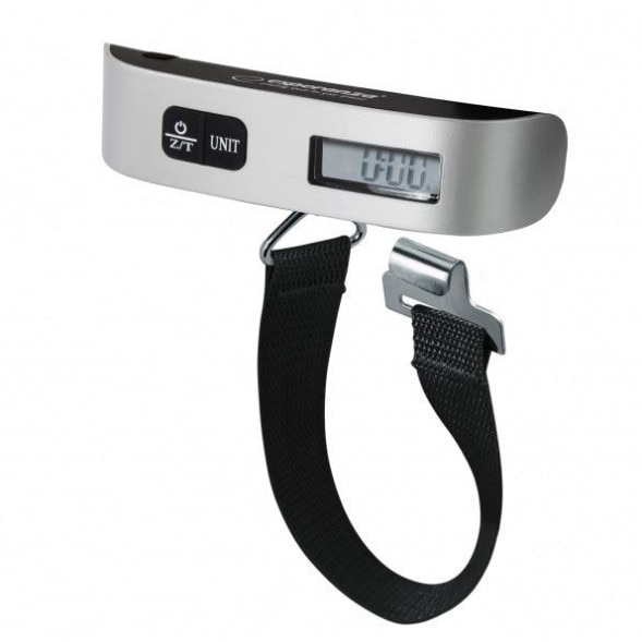 Cantar portabil cu display si termometru - Greutate maxima 50 kg