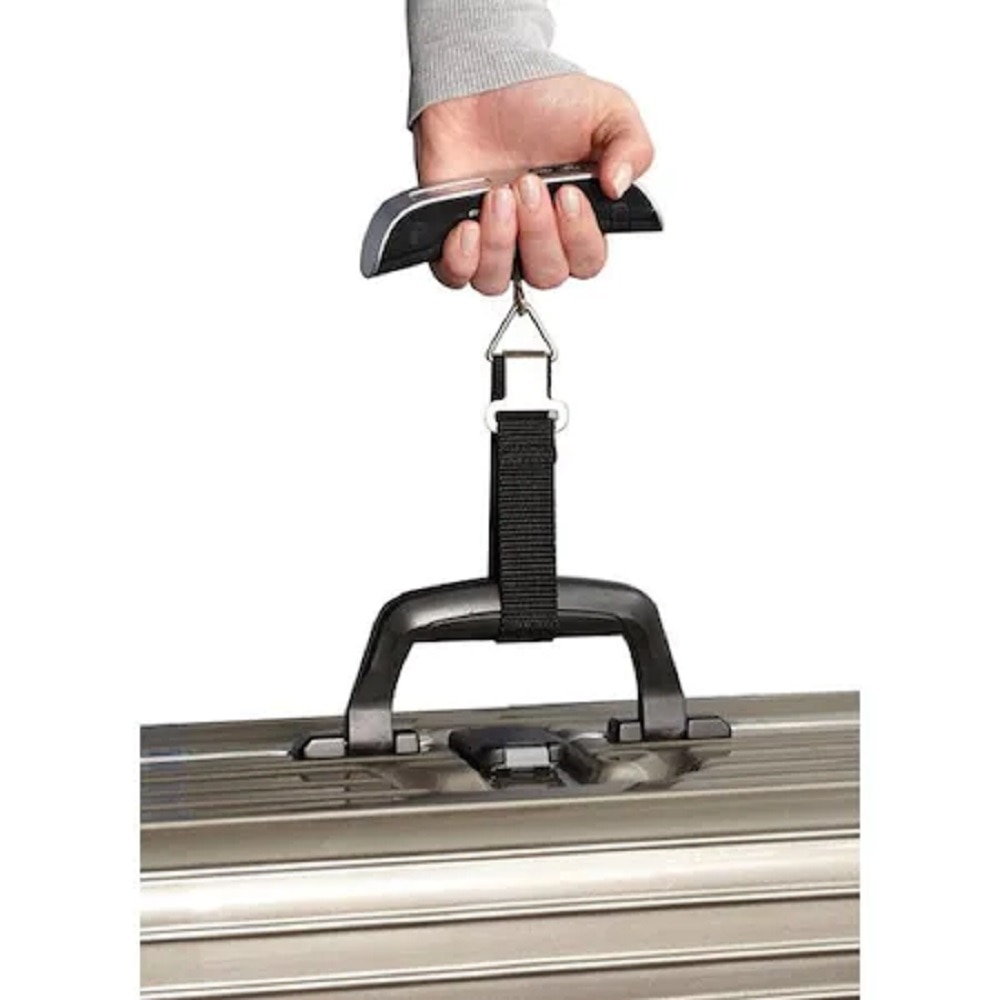 Cantar portabil cu display si termometru - Greutate maxima 50 kg