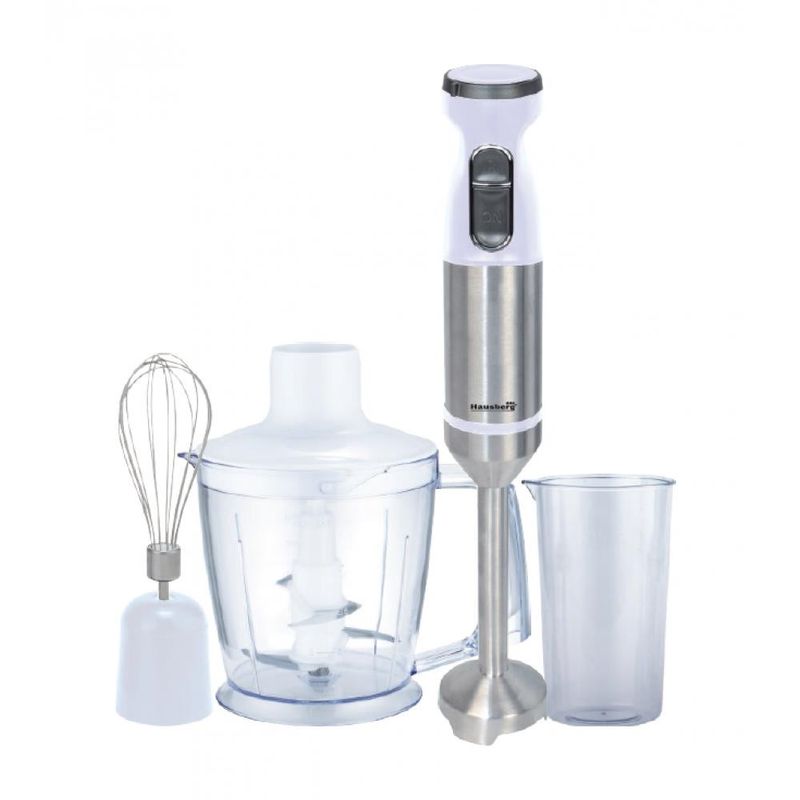 Set blender, tocator si mixer Hausberg HB-7700AB, 1000 W