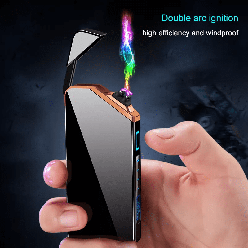 Bricheta electrica Halber - Double Arc Plasma, Negru