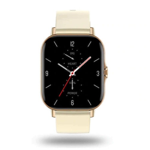 Ceas inteligent de mana, ecran mare tactil, Smartwatch Auriu