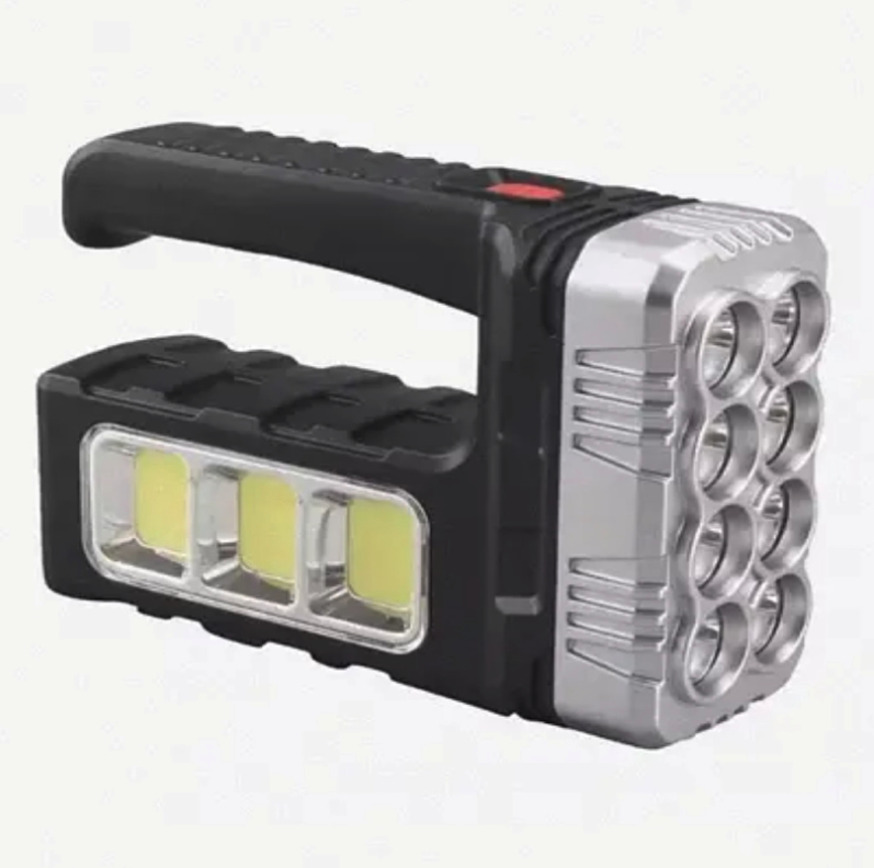 Set 2 x Lanterna de mana cu acumulator solar HM7701