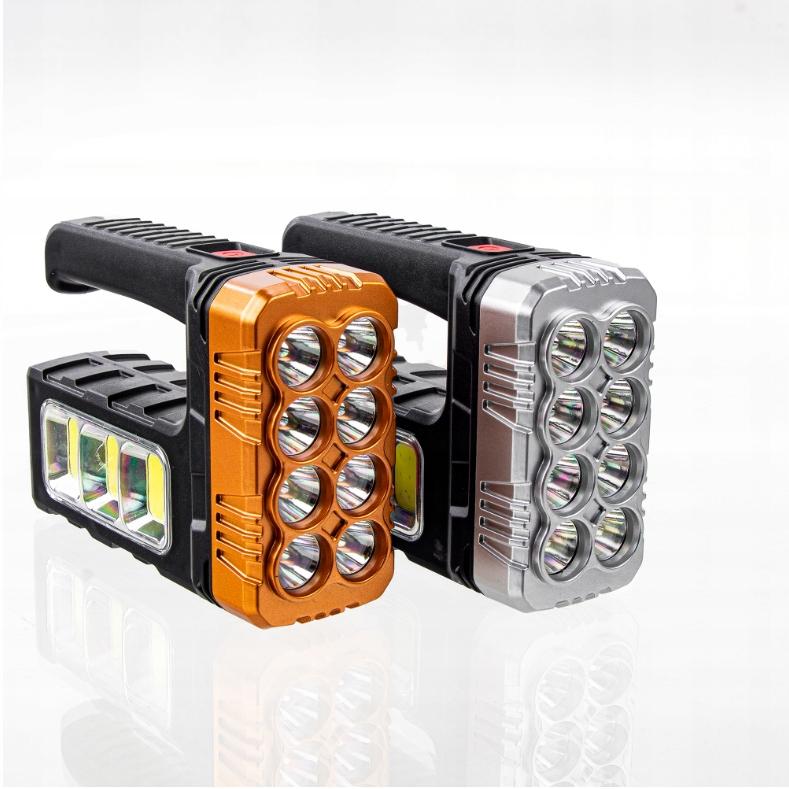 Set 2 x Lanterna de mana cu acumulator solar HM7701