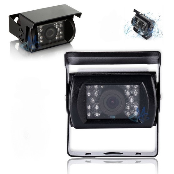 Camera video marsarier pentru camioane, 18 LED, 12V - 24V