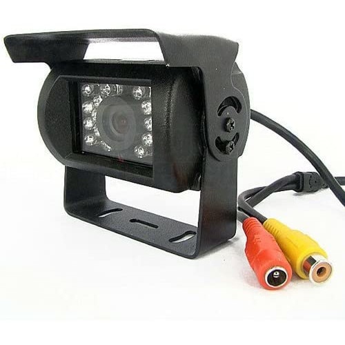 Camera video marsarier pentru camioane, 18 LED, 12V - 24V