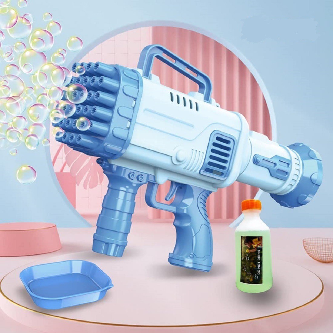 Jucarie baloane de sapun, 32 orificii, Bubble Gun Bazooka