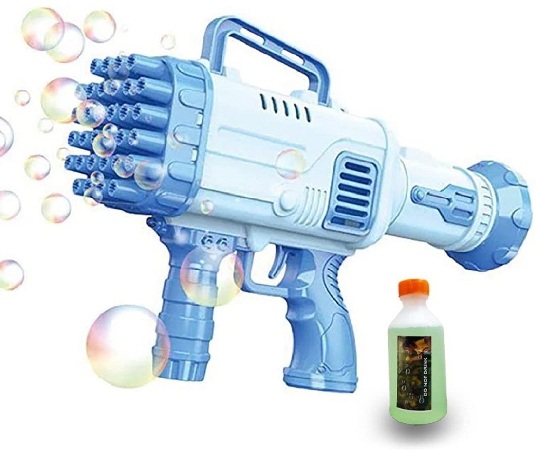Jucarie baloane de sapun, 32 orificii, Bubble Gun Bazooka