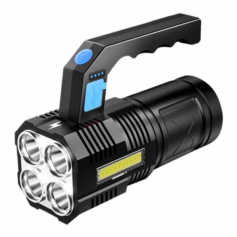 Lanterna 4 LED COB cu acumulator 1200 mAh