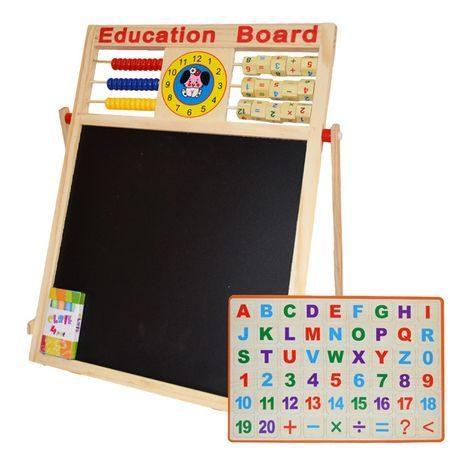 Tabla educativa multifunctionala pentru copii 40 x 40 cm