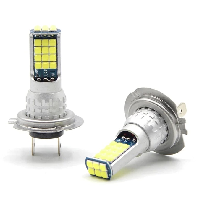 Set 4 becuri auto LED H4 COB