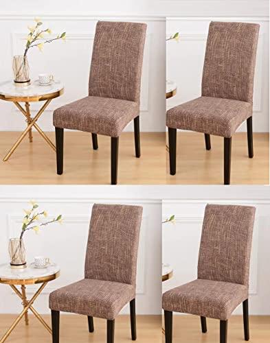 Set 6 huse cu elastic pentru scaune, Lukz