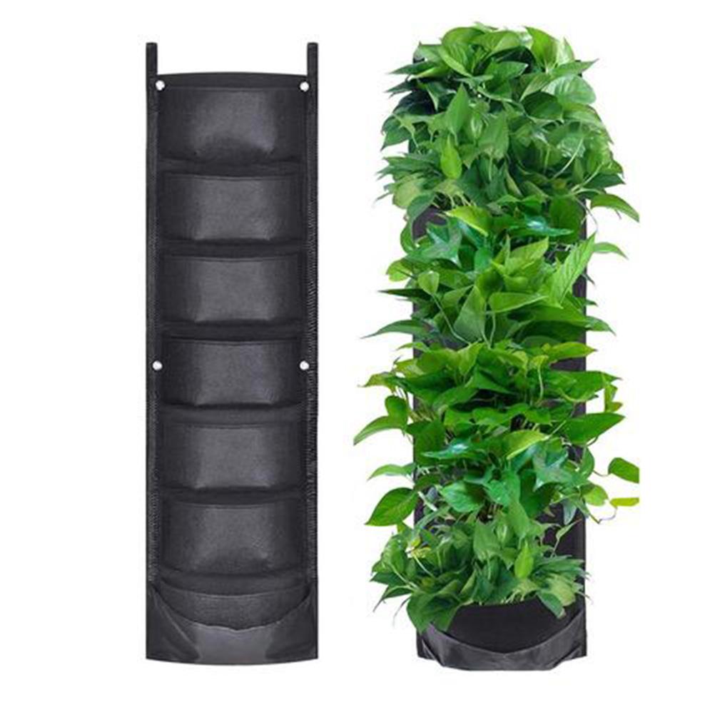 Set 2 x Jardiniera cu 6 sertare, ghiveci suspendat pentru plante