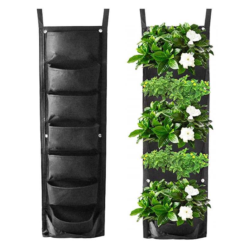 Set 2 x Jardiniera cu 6 sertare, ghiveci suspendat pentru plante