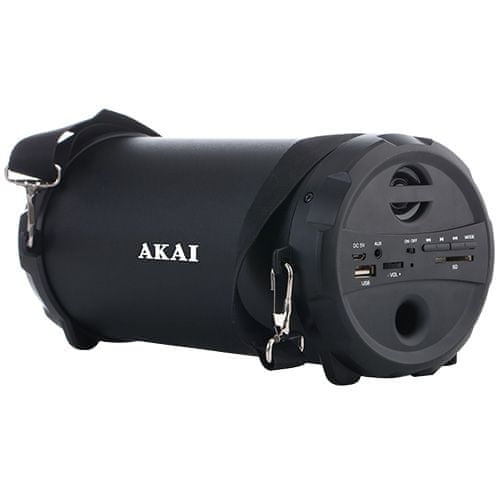Boxa portabila Akai ABTS-12C, Radio FM, Karaoke, Negru