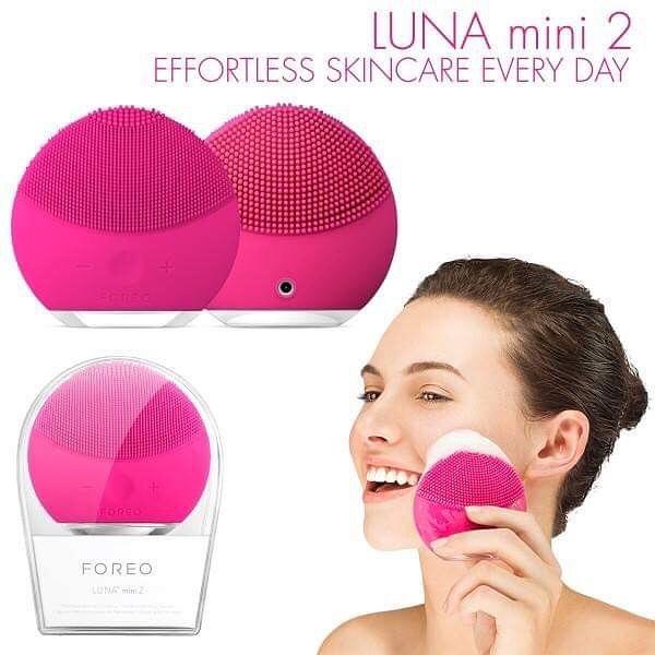 Mini aparat de masaj facial si curatarea tenului, Foreo Luna Mini