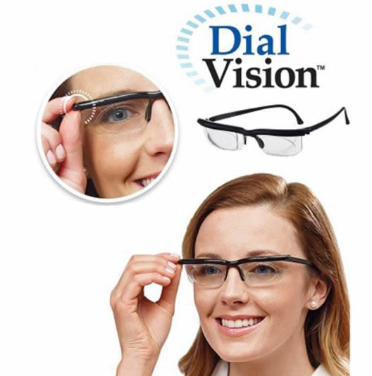 Ochelari ajustabili pentru reglarea dioptriilor Dial Vision
