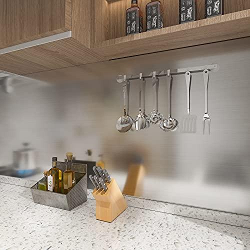 Folie adeziva imitatie inox, 45 x 200 cm