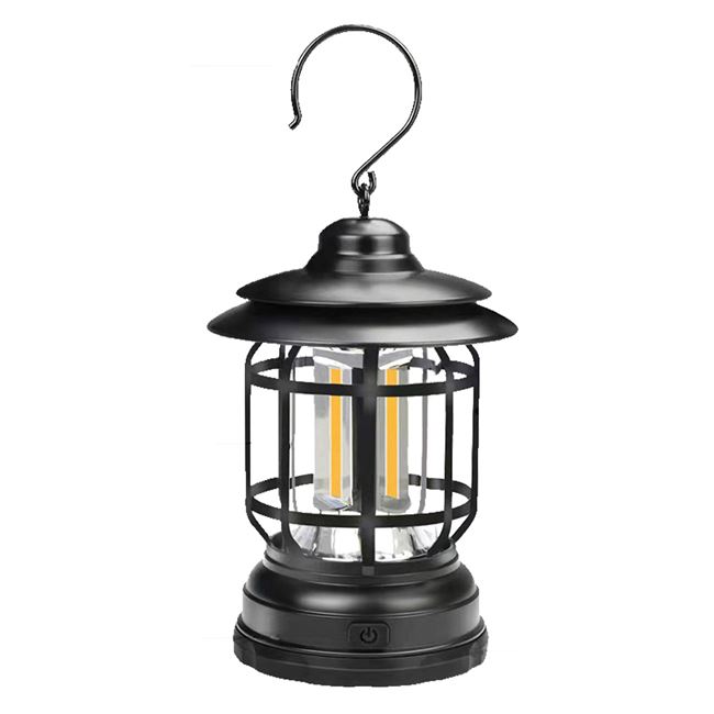 Set 2 x Felinar solar cu 3 becuri LED COB, 600 lumeni