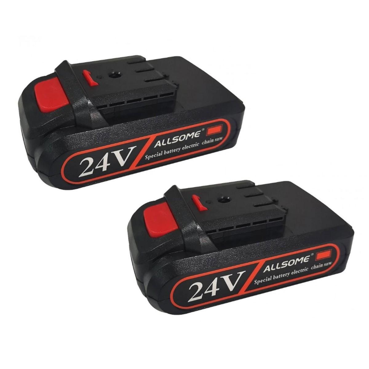 Set 2 x Acumulator 24 V 1500 mAh, tip baterie Li-On