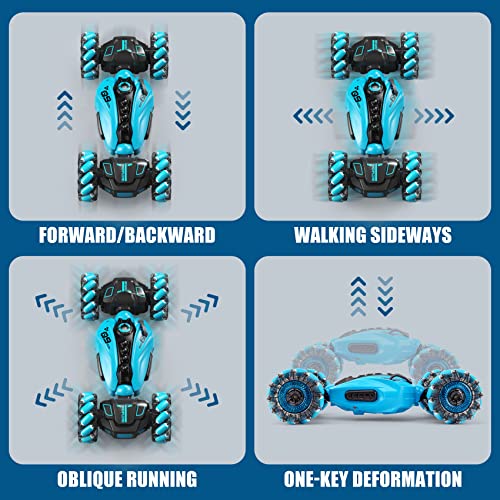 Masinuta de jucarie, controlabila prin gesturi, Stunt Car 4WD