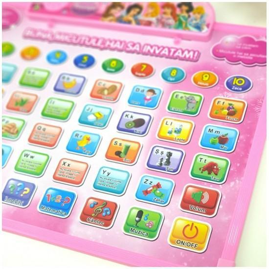 Tableta educativa in limba romana, Paw Patrol, 35 x 28 cm