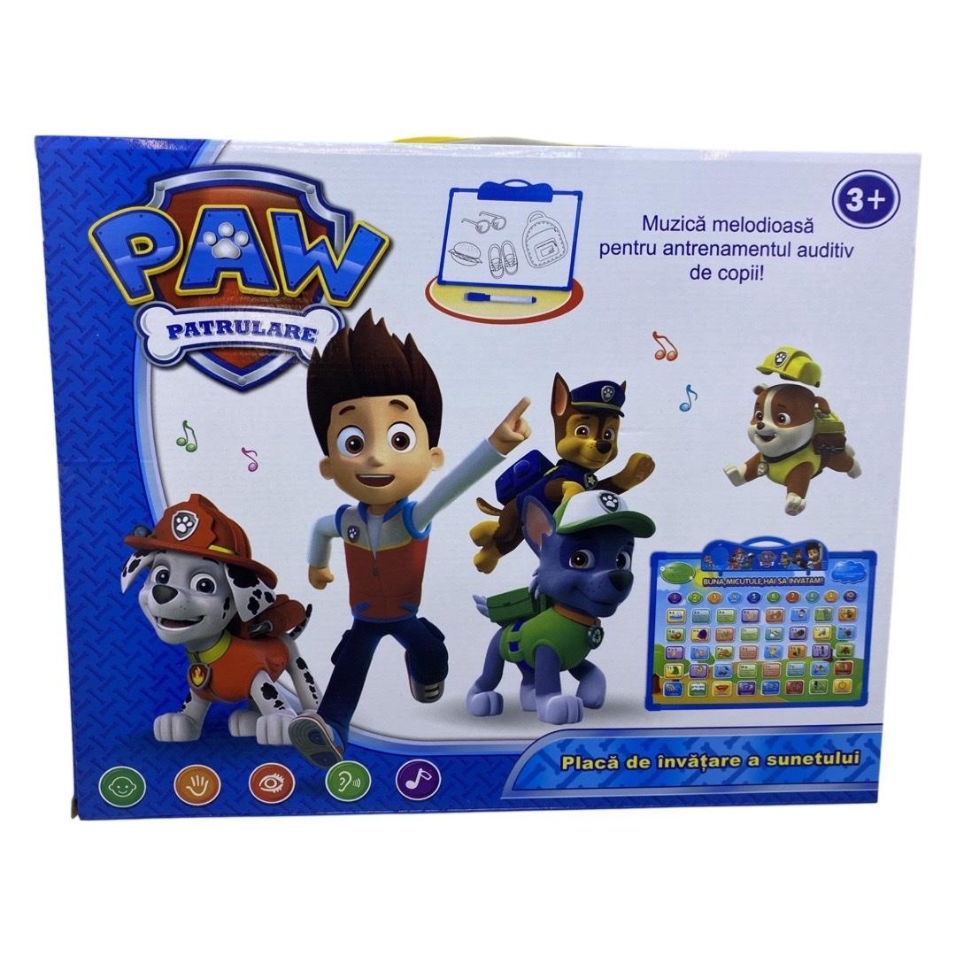 Tableta educativa in limba romana, Paw Patrol, 35 x 28 cm