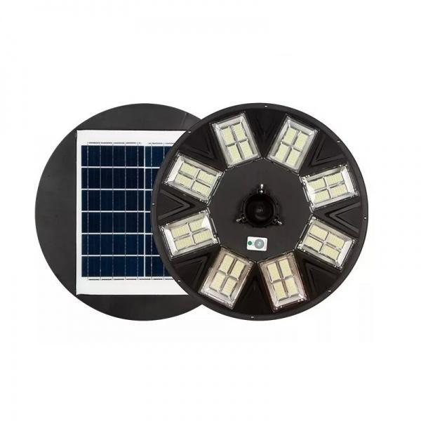 Lampa solara stradala, 150 W, 240 LED SMD, suport de perete inclus