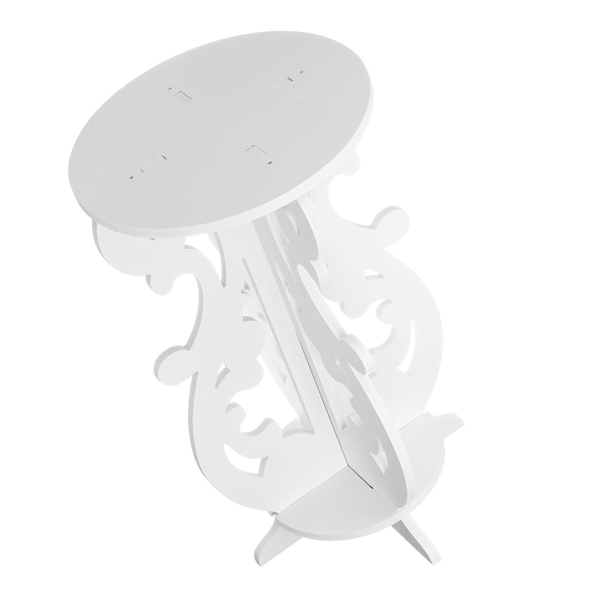 Masuta de cafea, noptiera alba, 43 x 25 cm