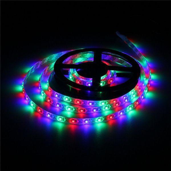 Set 2 x Banda LED RGB multicolor cu telecomanda 5 metri