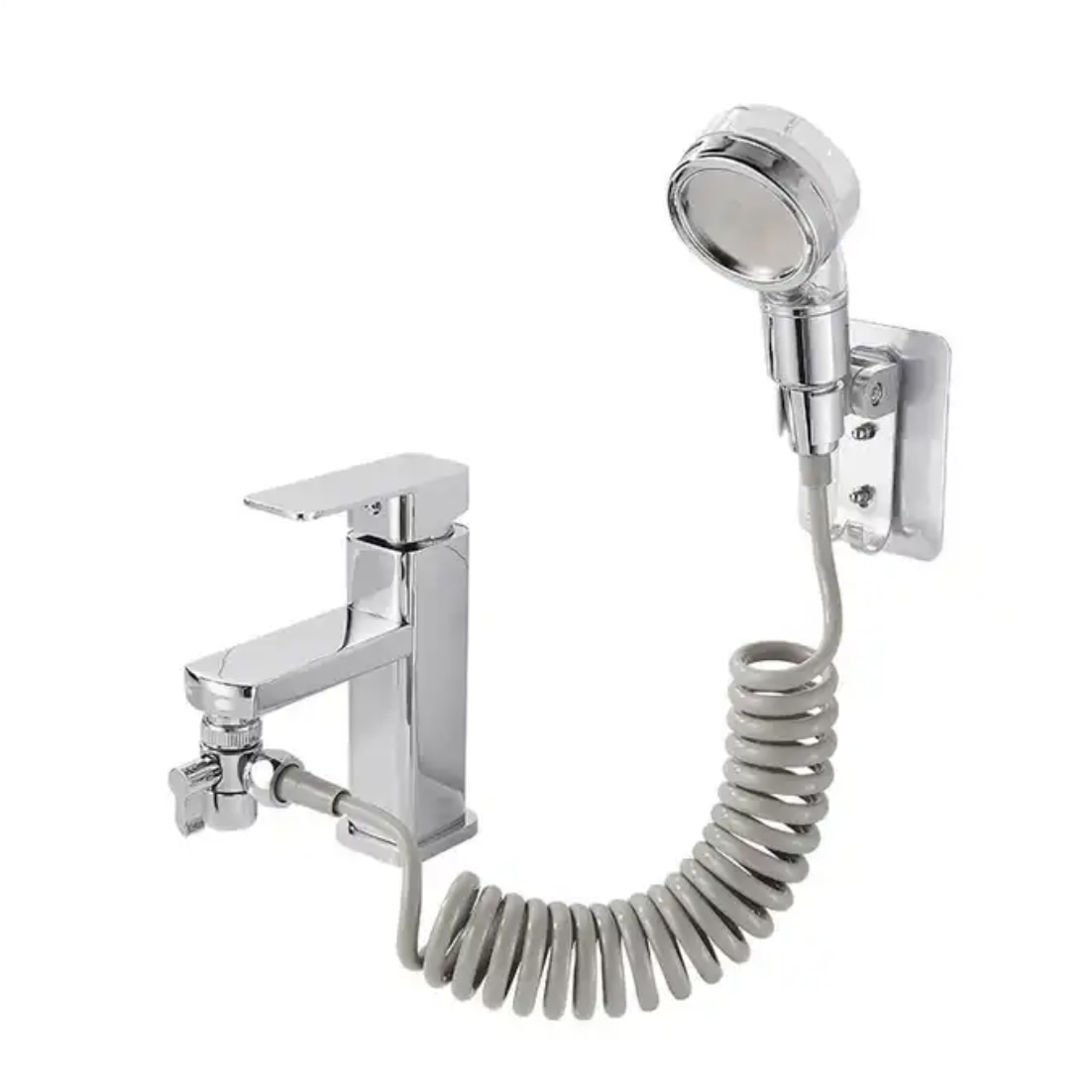 Extensie dus pentru robinet, spalara usoara, furtun flexibil