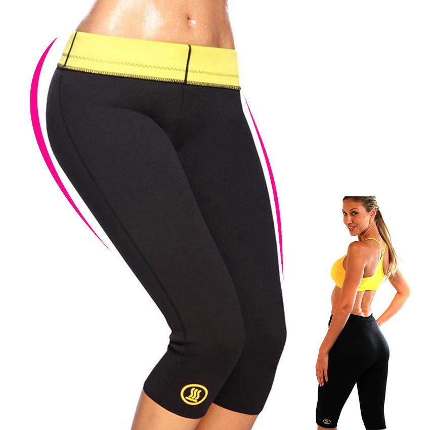 Pantaloni din neopren de slabit trei sferturi