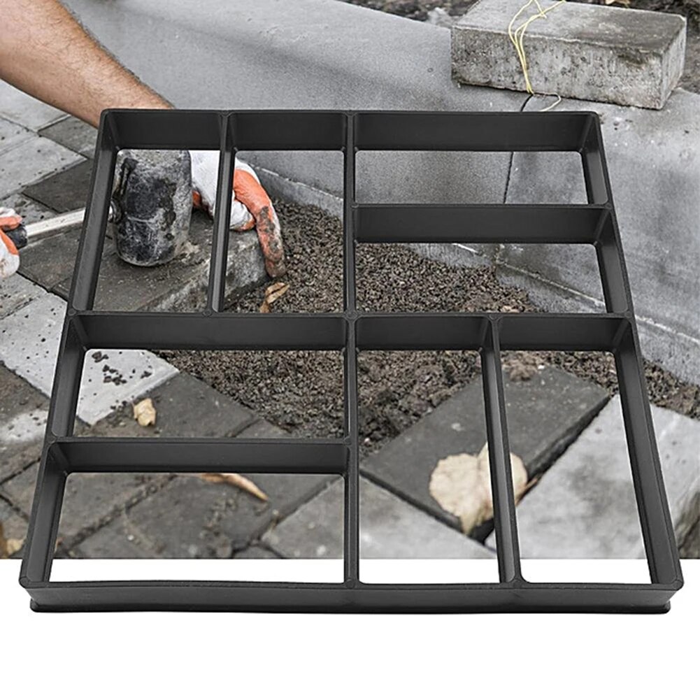 Set 2 x Sablon pentru pavele neregulate, 40 x 40 cm